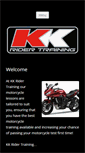Mobile Screenshot of kkridertraining.com
